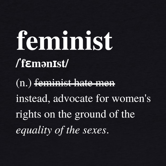 Badass Feminist - F for feminist by Feminist Vibes